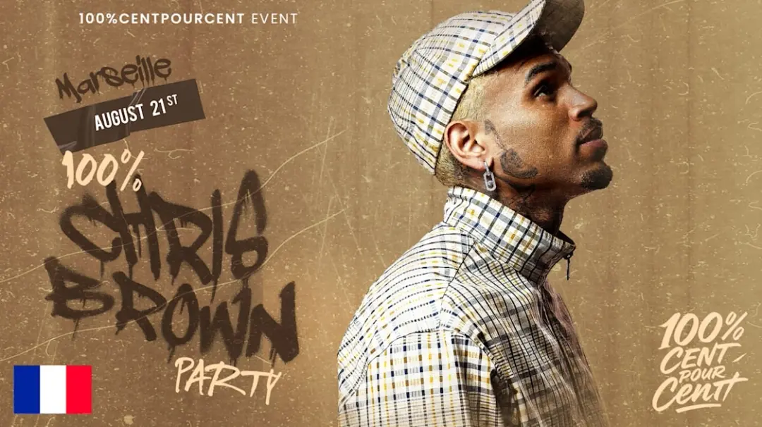 100% Chris Brown Party In Marseille !!