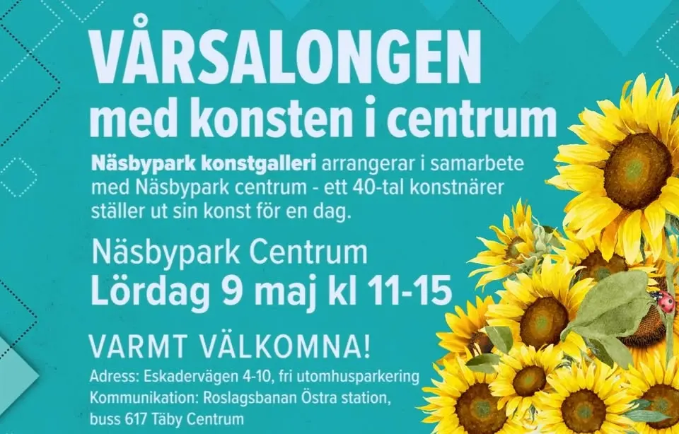 Vårsalong i Näsbypark centrum 