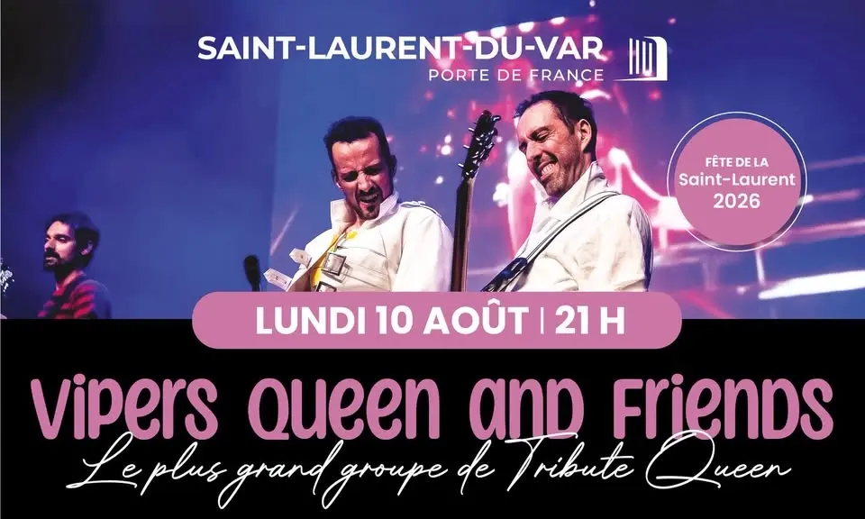 Concert « Vipers Queen and Friends » - Fête de la Saint-Laurent