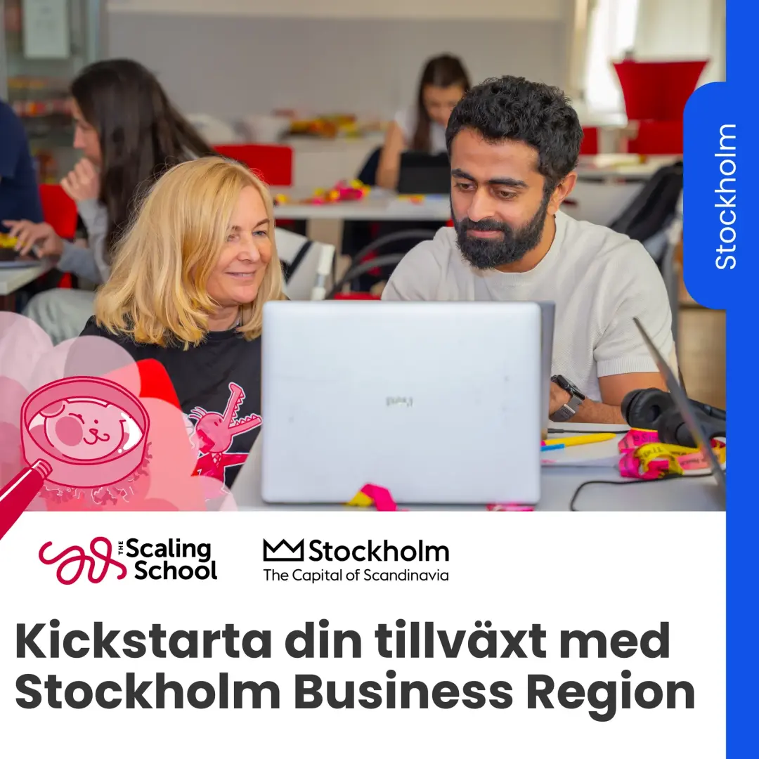 Kickstarta din tillväxt – med Stockholm Business Region