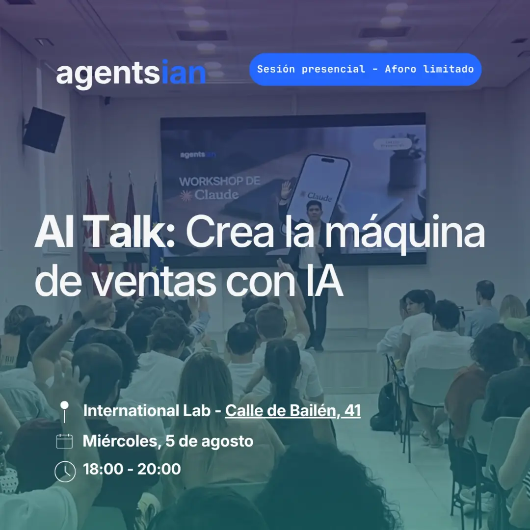 AI Talk: Crea la máquina de ventas con IA