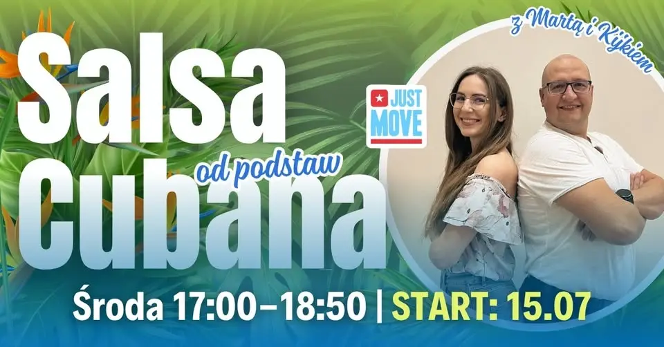 Salsa Cubana od podstaw z Martą i Kijkiem - START 15.07
