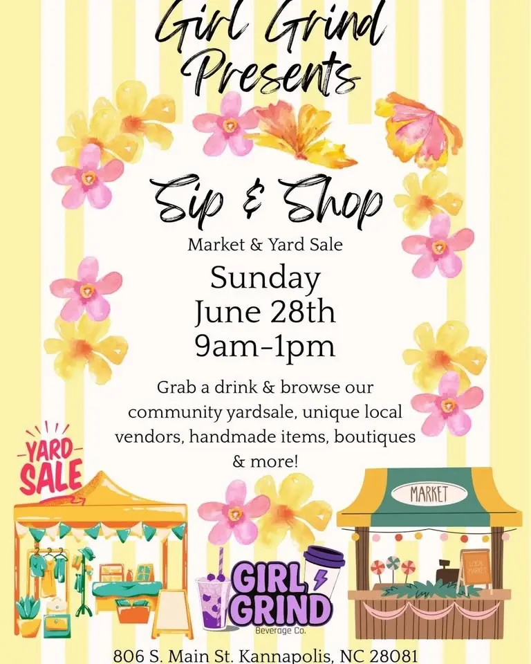 Market Place/Yard Sale at Girl Grind Beverage Co.