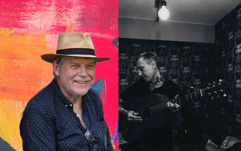 Final på Allsången i Lysekils stadspark med Gåke Gunnarsson och Mikael Magnusson
