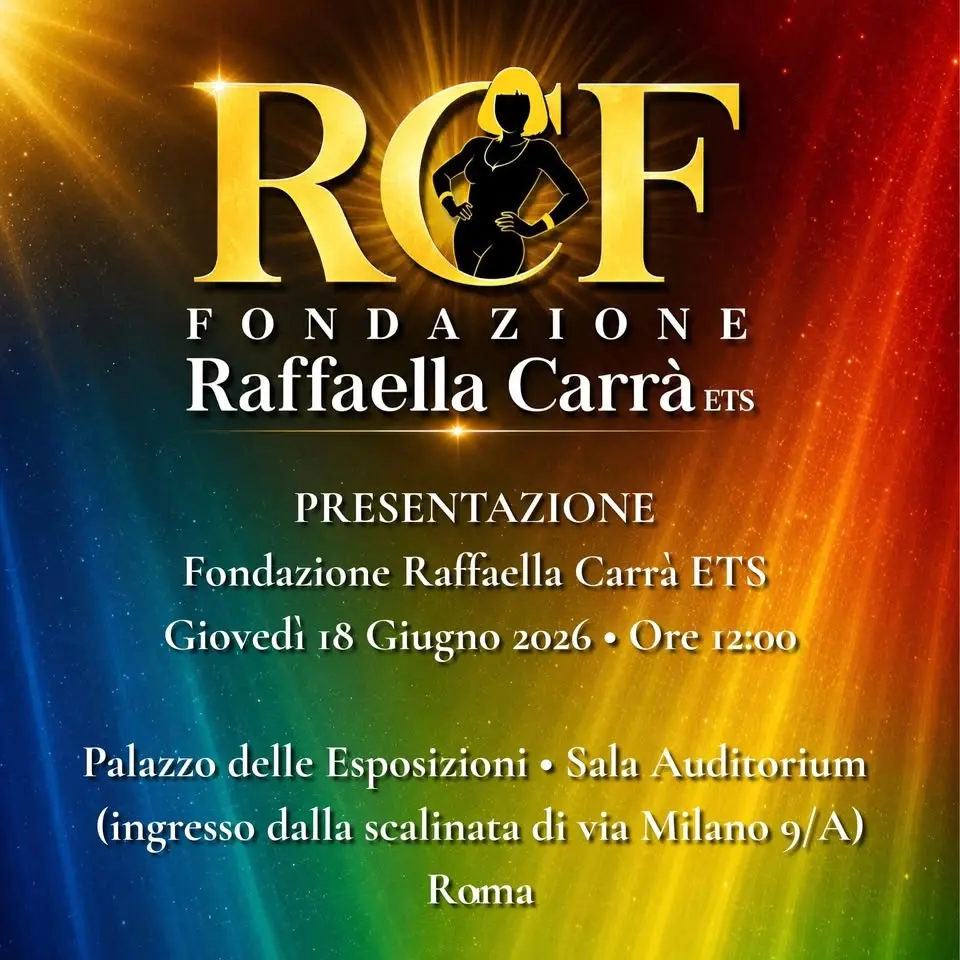 Presentazione Fondazione Raffaella Carrà