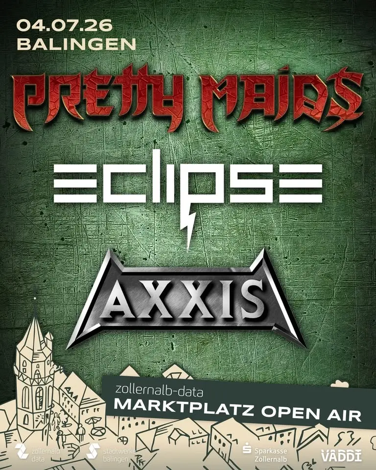 AXXIS with Pretty Maids & Eclipse - D-Balingen - Marktplatz Open Air