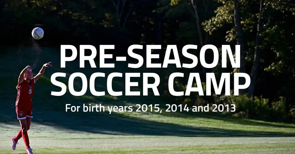 Week long - Pre-Season Soccer Camp (For birth years 2015, 2014 and 2013)