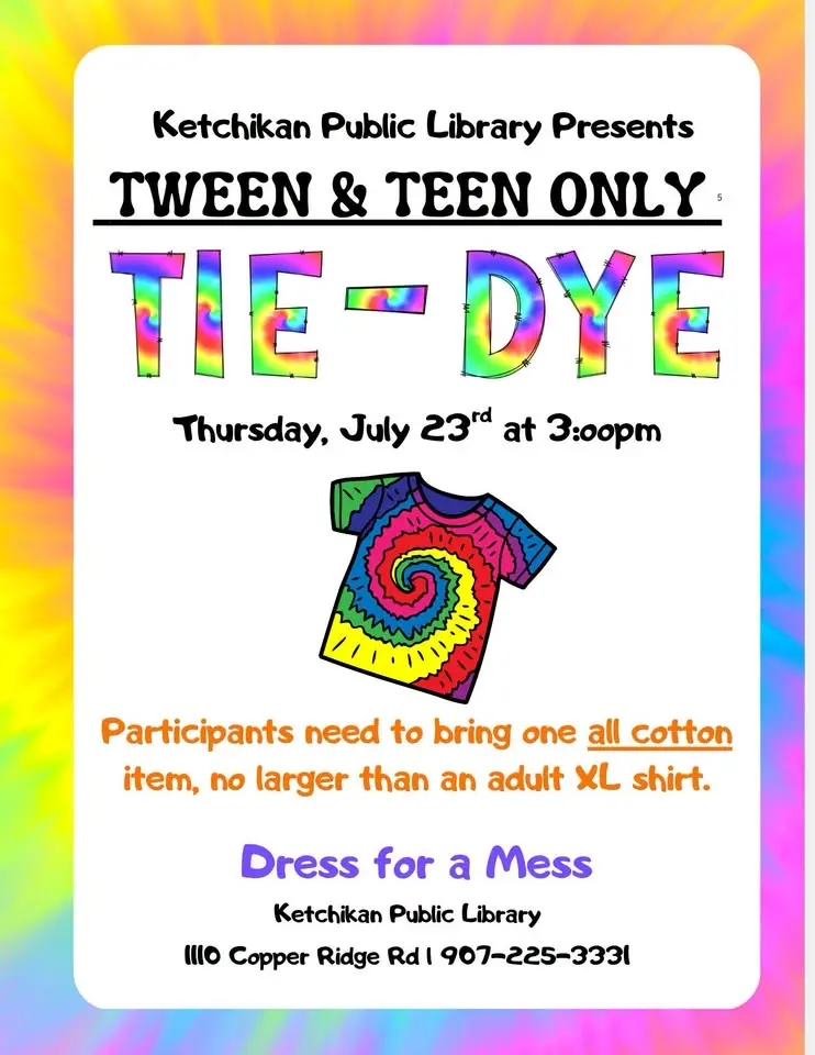 TWEEN & TEEN Only Tie-Dye