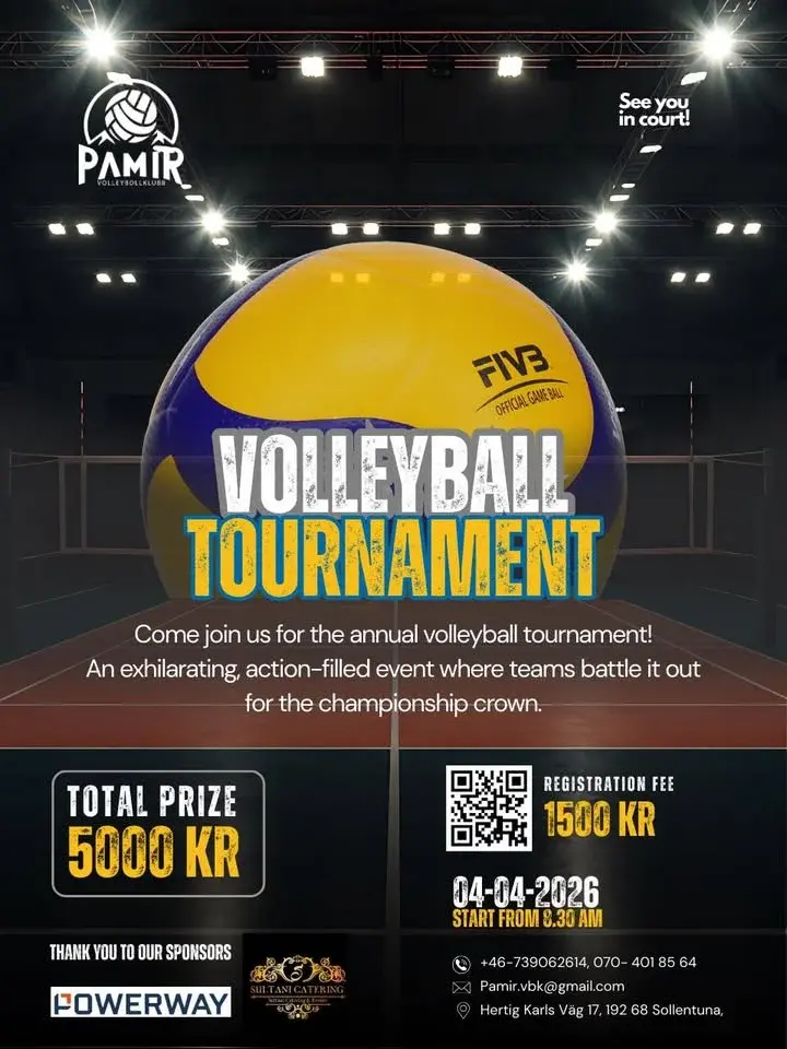 Pamir VBK Friendship Tournament 🏟️