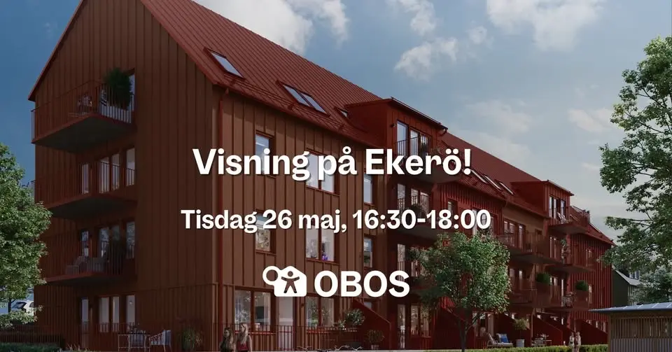 đ Visningsevent för Brf Aroma 26 maj!