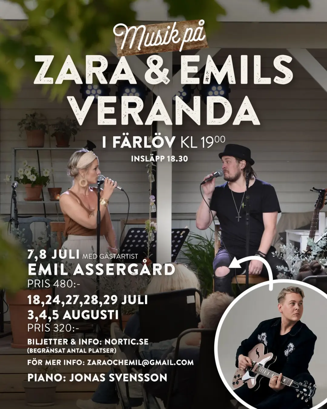 Zara och Emils veranda
