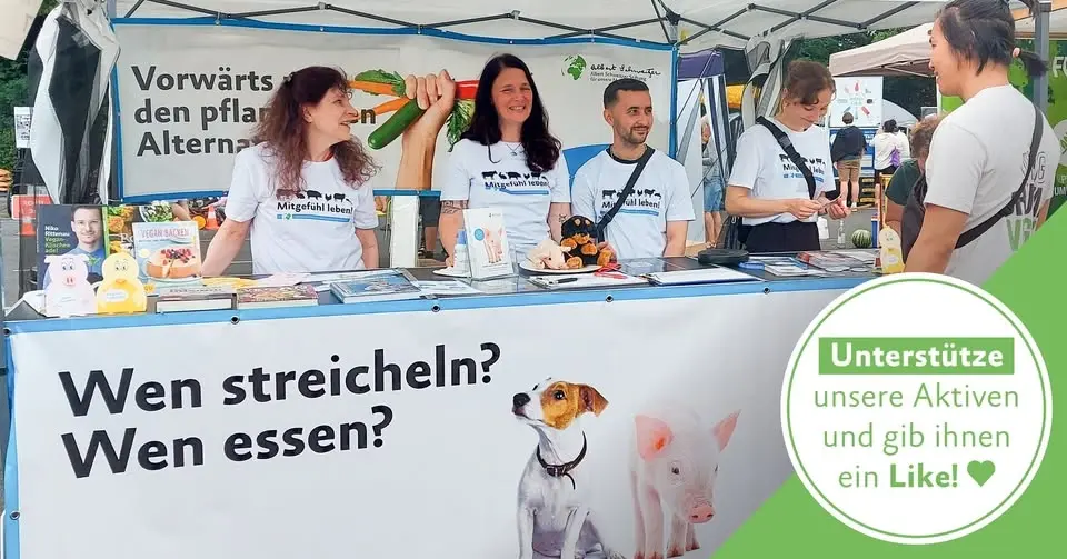 Berlin: Infostand im Rahmen des Umweltfestivals