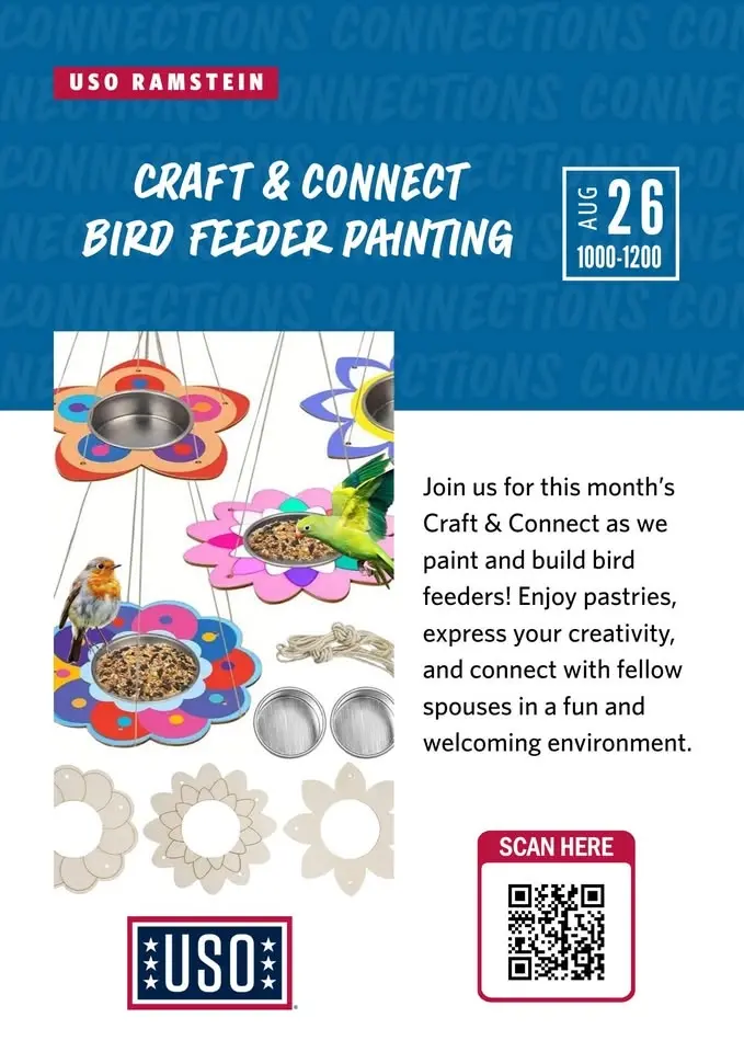 August Craft and Connect - Birdhouse Painting
