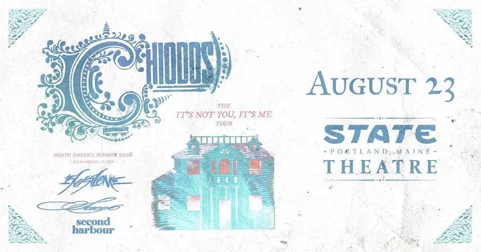 Chiodos - It's Not You, It's Me Tour w/ 156/Silence, sace6, Second Harbour