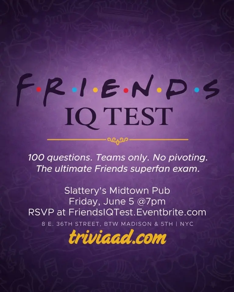 Friends IQ Test