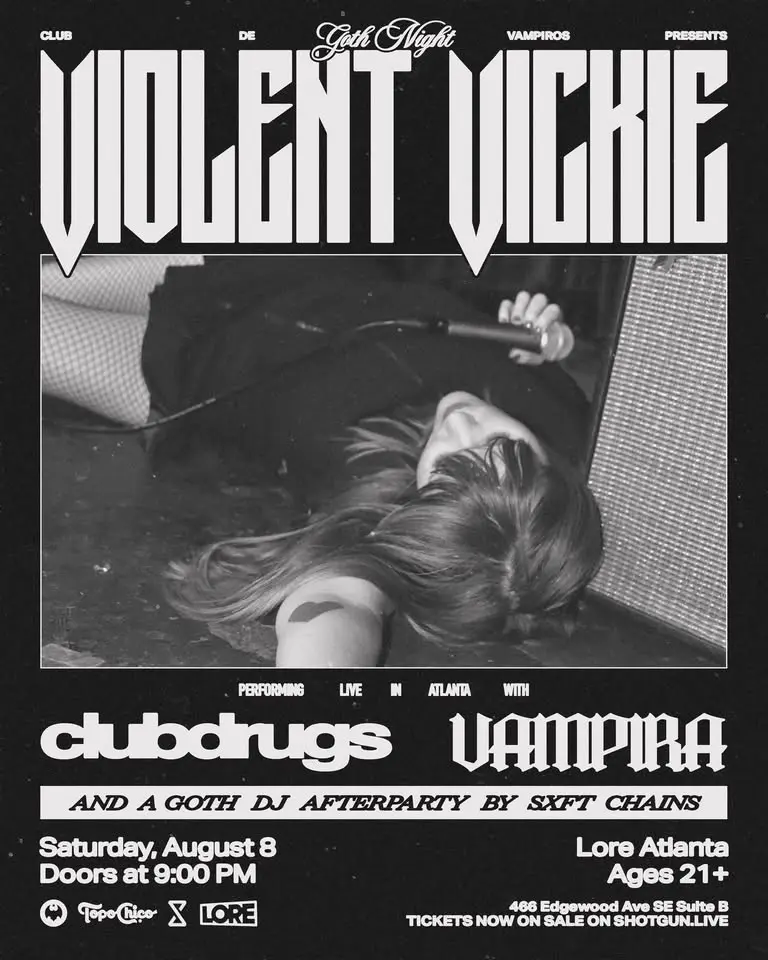 Club de Vampiros presents... Goth Night with Violent Vickie