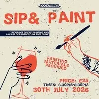 Dockworks Waterfront: Sip and Paint