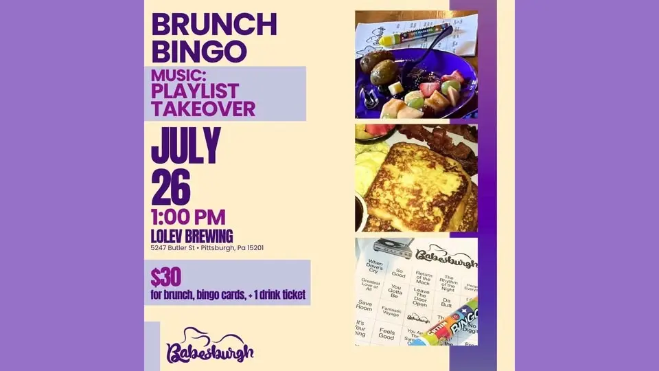 Brunch Music Bingo