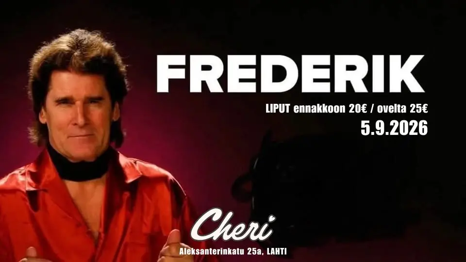 FREDERIK LIVE @ PUB CHERI 🔥