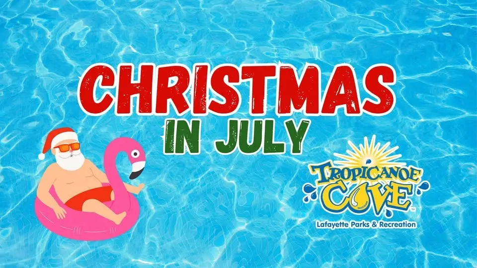 Christmas in July at Tropicanoe Cove! 