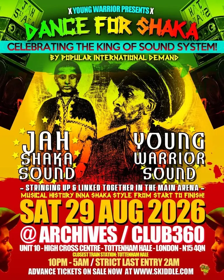 πDANCE FOR SHAKA 2026π Jah Shaka Sound x Young Warrior Sound