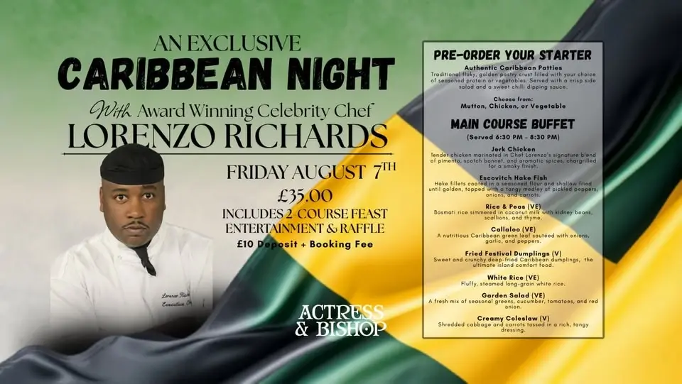 Exclusive Caribbean Night with Lorenzo Richards