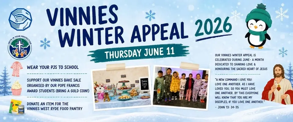 Vinnies Winter Appeal & PJ Day