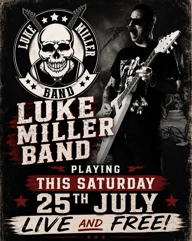 Luke Miller Band - FREE EVENT - This Saturday!
