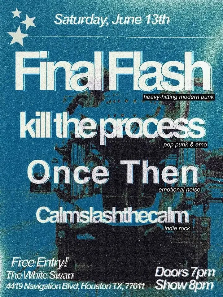 Final Flash / killtheprocess / Once Then / Calmslashthecalm