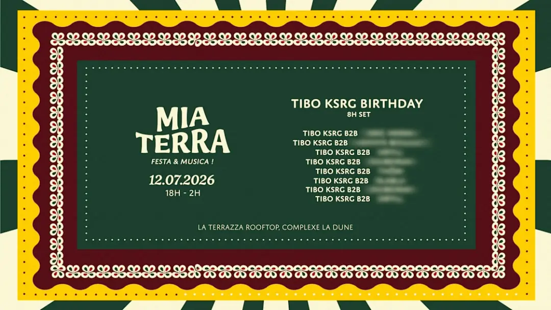 Mia Terra - Edizione 9 - Tibo Ksrg Birthday