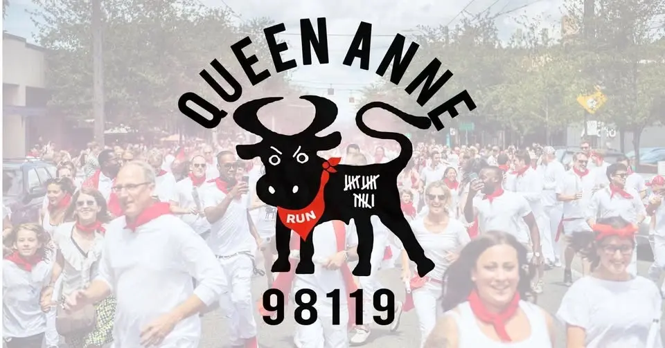 QUEEN ANNE RUNNING OF THE BULLS No. 16