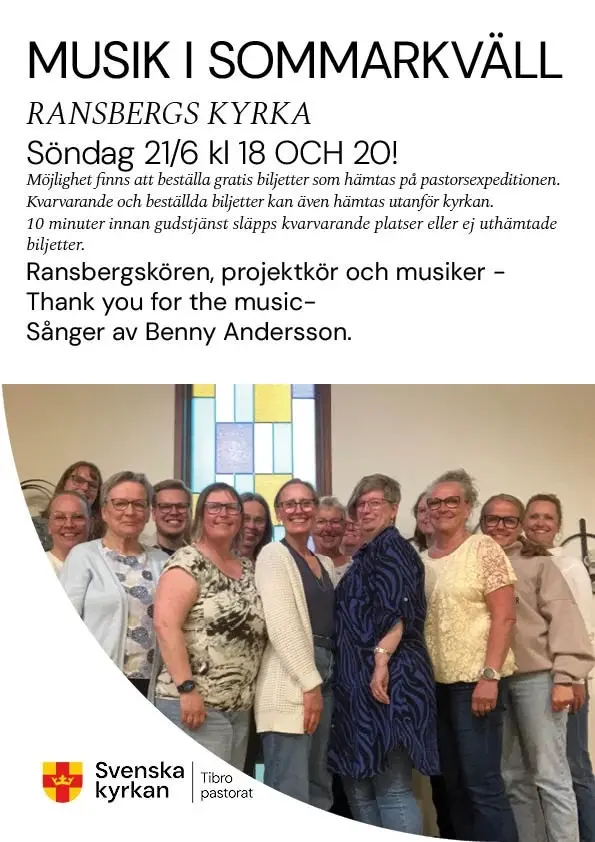 MUSIK I SOMMARKVÄLL 21/6 OBS! FULLSATT BÅDA TIDERNA