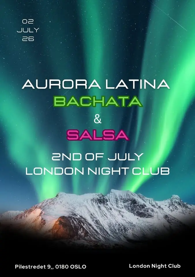 🌟 AURORA LATINA — VOL.9 Bachata & Salsa Night 