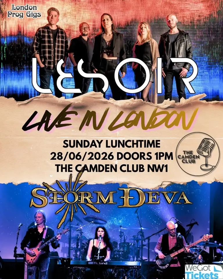 LESOIR and STORM DEVA - SUNDAY LUNCH LIVE IN LONDON
