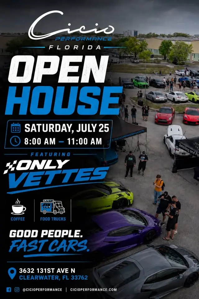Cicio Performance Florida Cars & Coffee / Open House