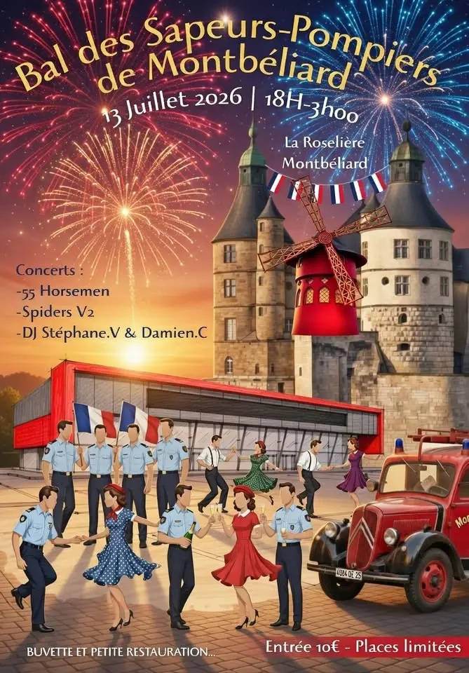 Bal des Pompiers de Montbéliard