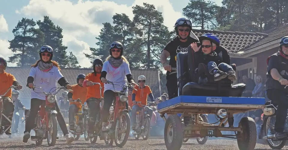 Måndagen 27 juli 2026 Mopedrally – Knektplatsen
