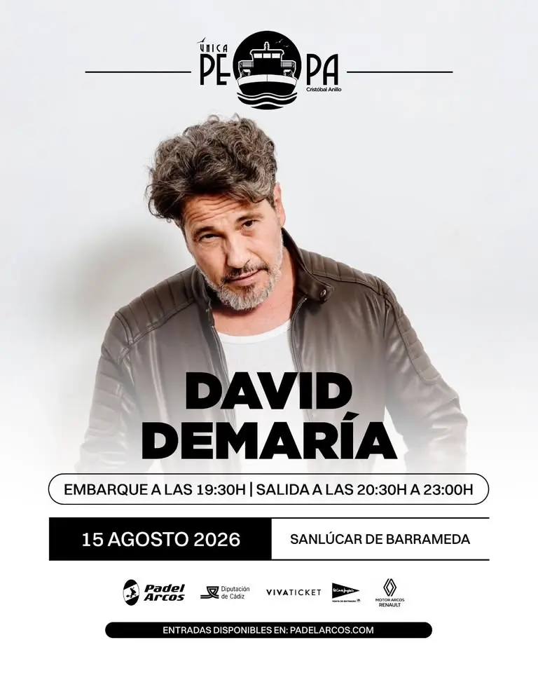 DAVID DEMARIA en El Buque La Pepa 2026
