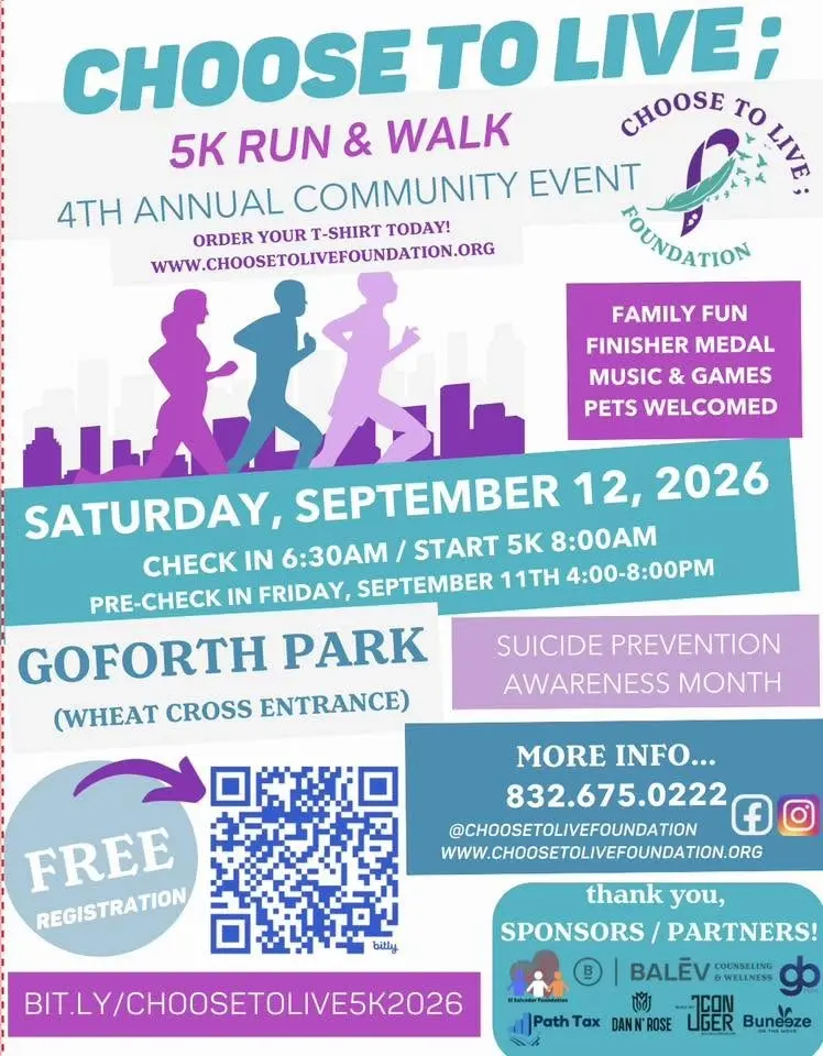 Choose to Live 5K (4th Annual)