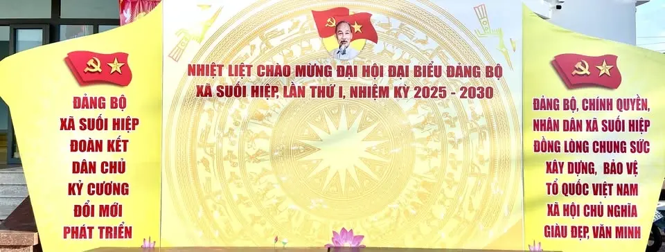 Đại hội Đảng bộ xã Suối Hiệp, 