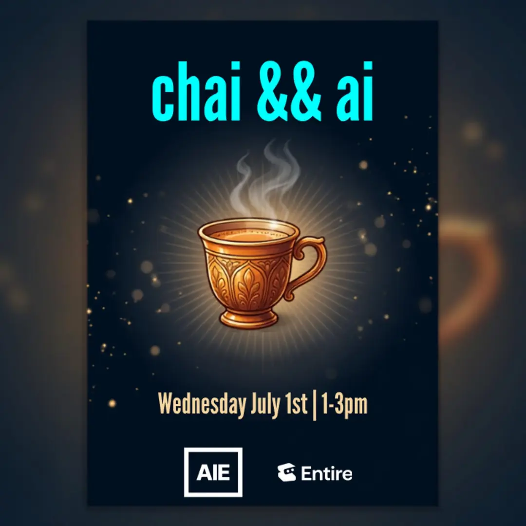 Chai and AI: #AIEWF edition