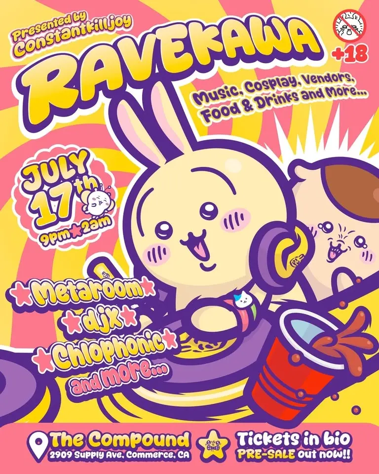 RAVEKAWA - Chiikawa Anime Rave