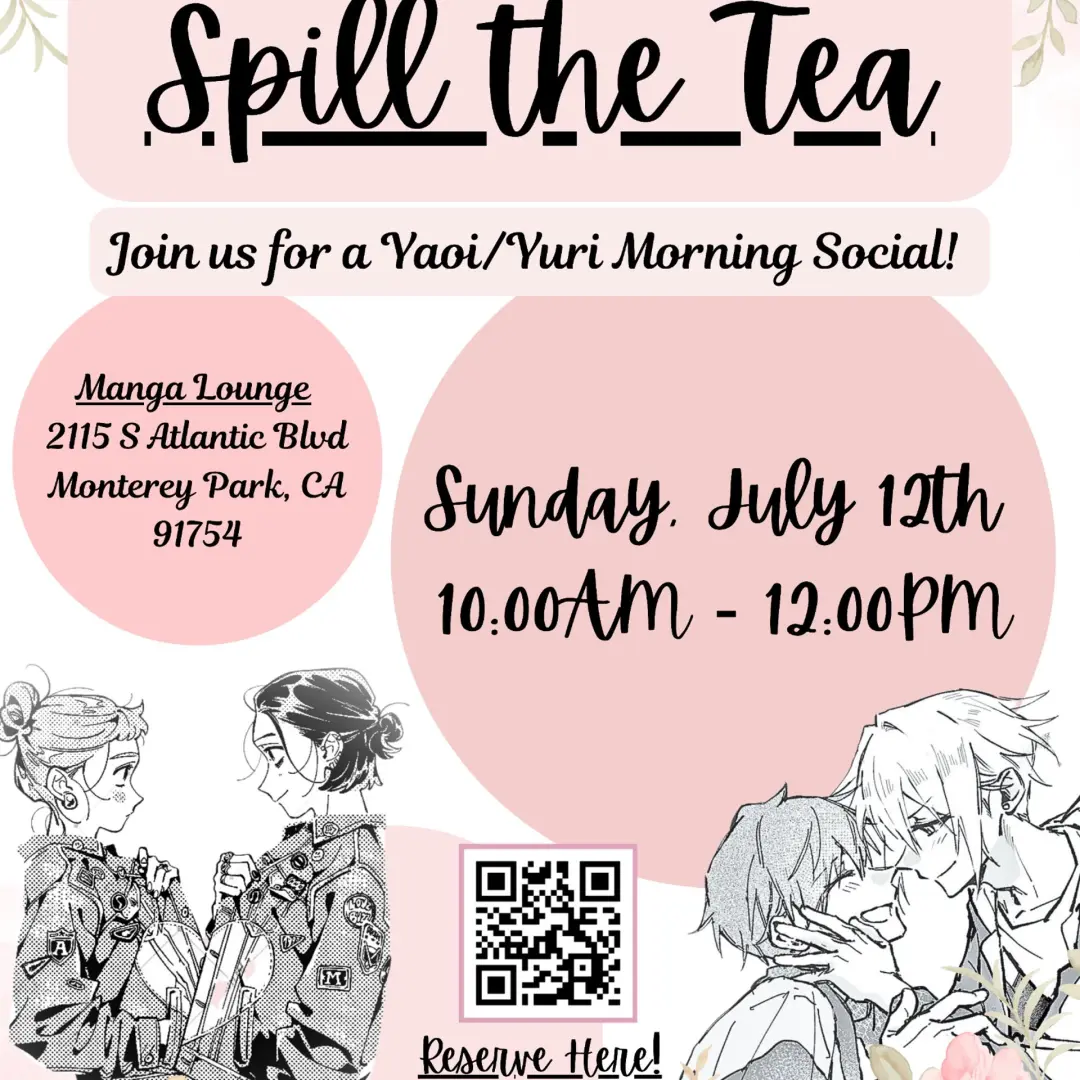 Spill the Tea! - A Yuri and Yaoi Morning Tea Social