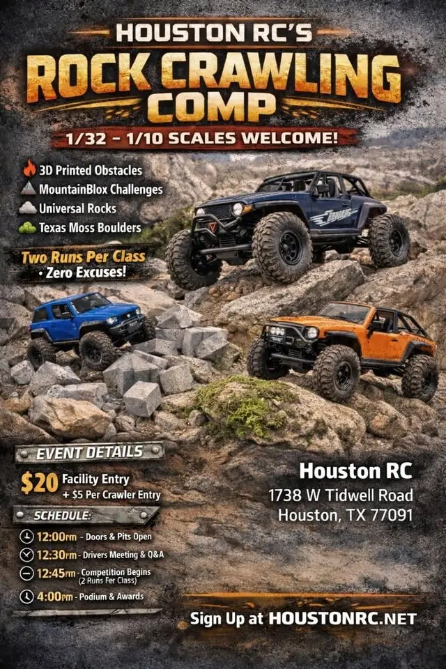 Rock Crawling Competition (1/32-1/10) - June Edition
