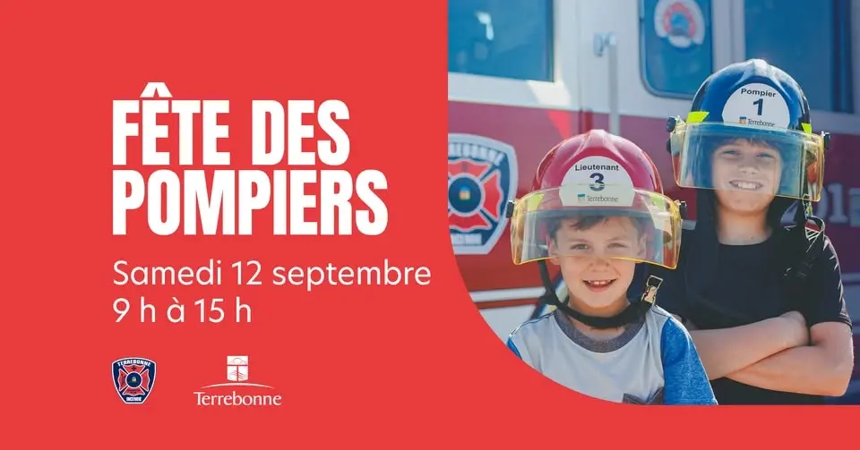🚒 Fête des pompiers de Terrebonne 2026
