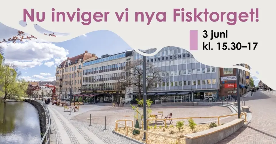 Invigning av nya Fisktorget