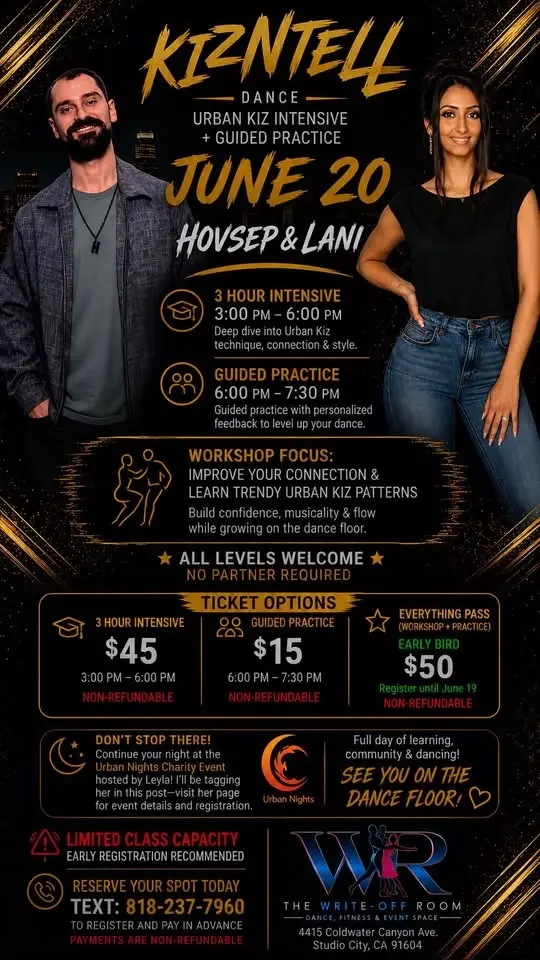 Urban Kiz intensive in LA!