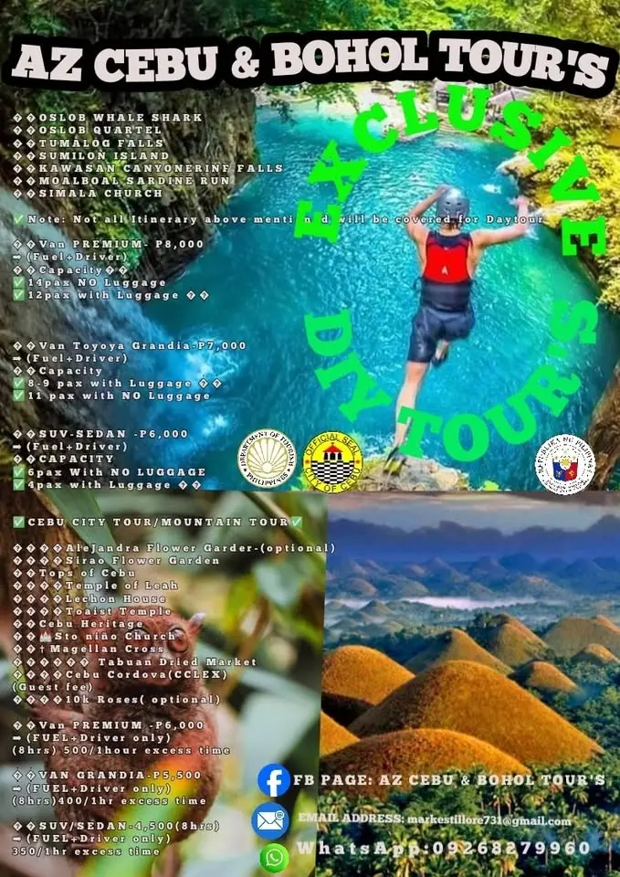 CEBU ACTIVITY TOUR PACKAGE 