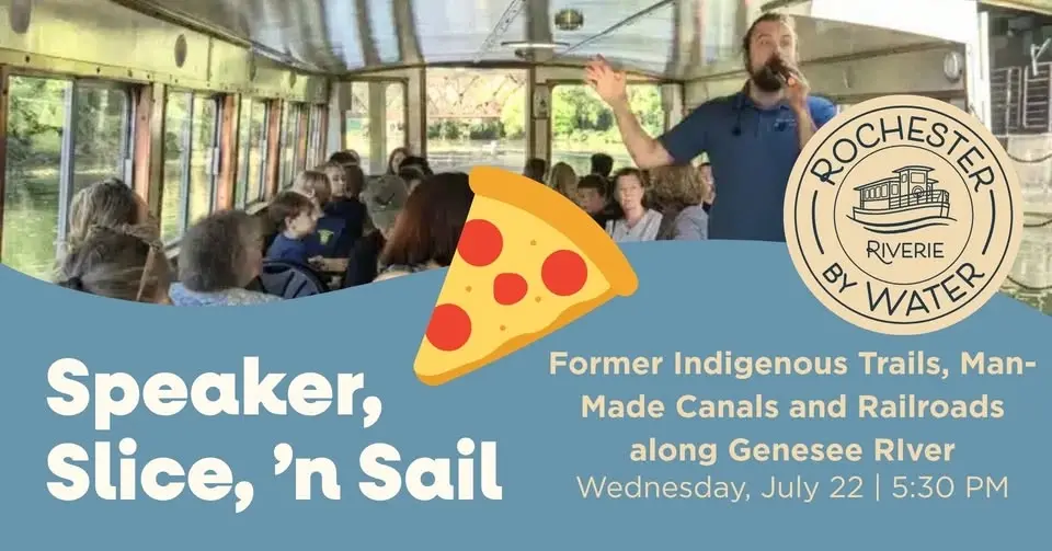Speaker, Slice 'n Sail on Riverie: Former Indigenous Trails, Man-Made Canals and Railroads