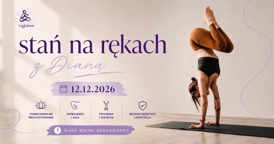 Stań na rękach z Dianą